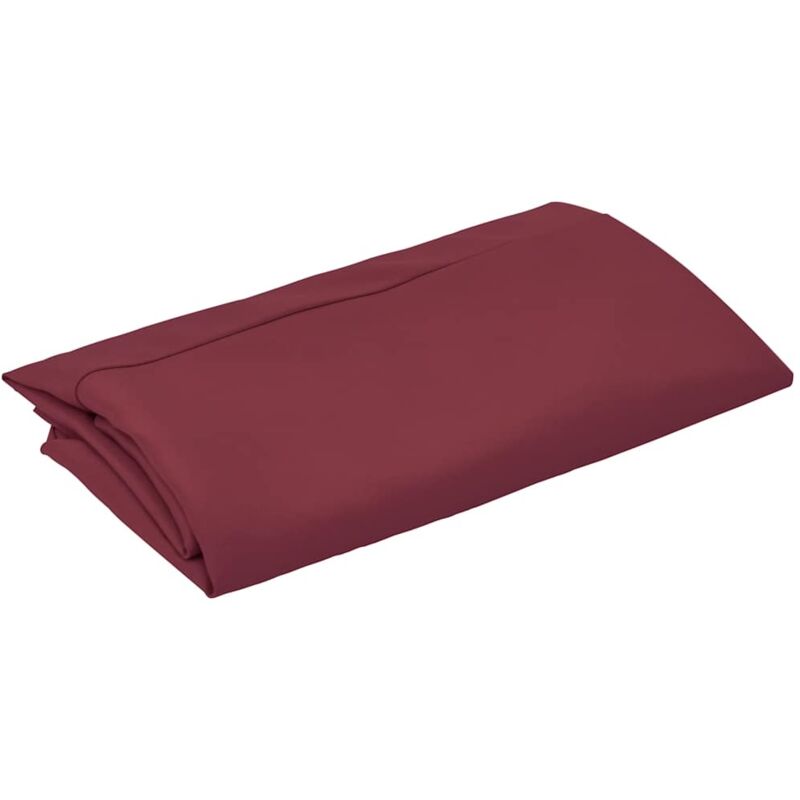 

Tela de repuesto para sombrilla voladiza rojo burdeos 300 cm - Vidaxl