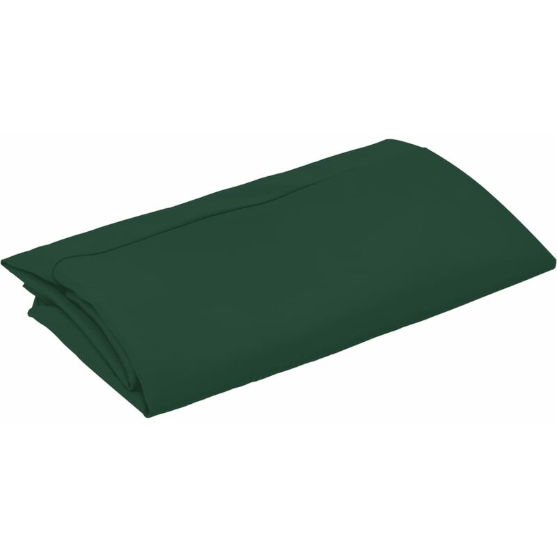 

vidaXL Tela de repuesto para sombrilla voladiza verde 300 cm