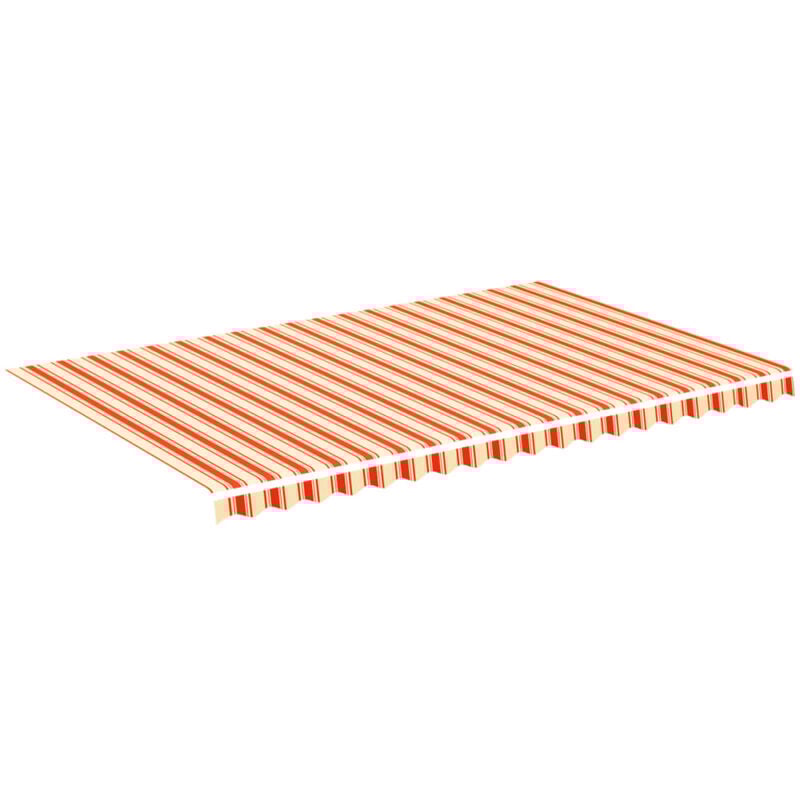 

Tela de repuesto para toldo amarillo y naranja 5x3 m - Amarillo - Vidaxl