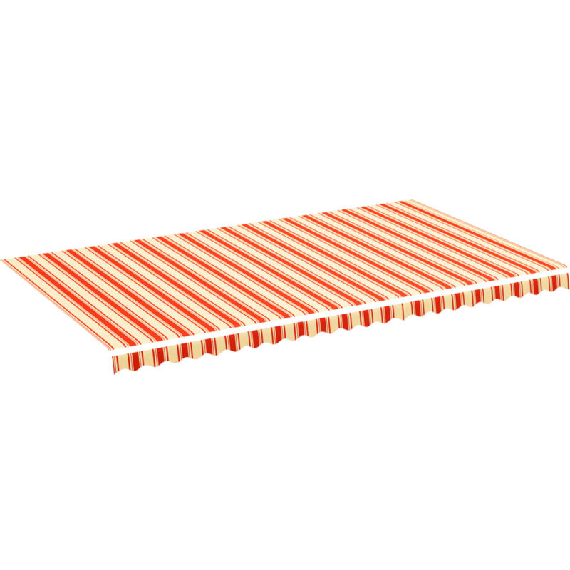 

Tela de repuesto para toldo amarillo y naranja 6x3,5 m - Amarillo - Vidaxl