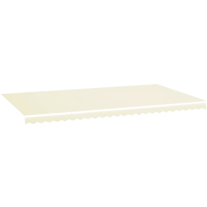 

Tela de repuesto para toldo crema 6x3,5 m - Gris - Vidaxl