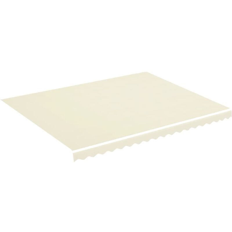 

Tela de repuesto para toldo gris antracita 4,5x3,5 m - Crema - Vidaxl