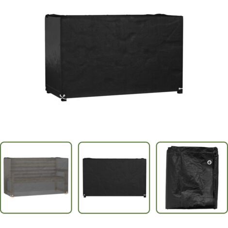 vidaXL Telo per patio -  Copertura Mobili Giardino 8 Occhielli 170x94x70 cm Rettangolare
