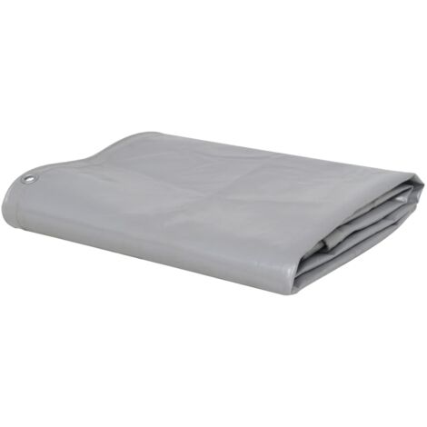 vidaXL Telone 650 g/m 4x5 m Grigio