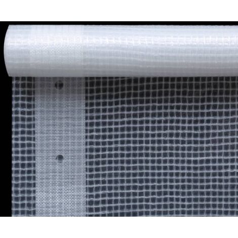 vidaXL Telone Leno 260 g / m² 3x6 m Bianco