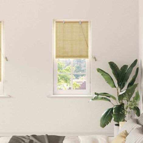vidaXL Tenda a rullo Natura 60 x 220 cm Bambù