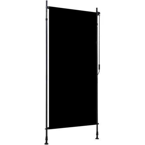 vidaXL Tenda a Rullo per Esterni 100x270 cm Antracite