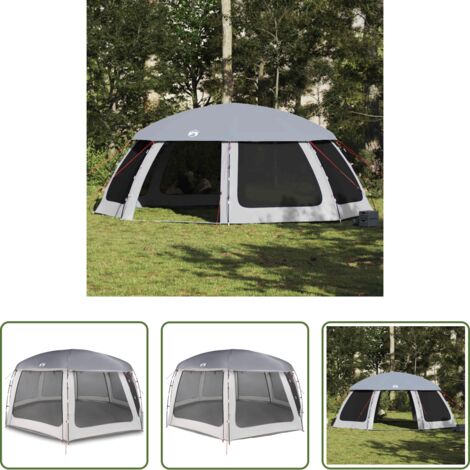 vidaXL Tenda antipioggia -  Tenda da piscina con Patta Rimovibile&Pareti in Rete 690x690 cm