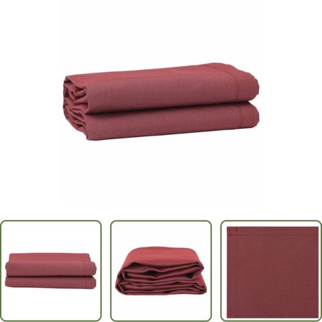 vidaXL Tenda da giardino -  Sostituzione Tenda da sole Borgogna 1000 x 160 cm