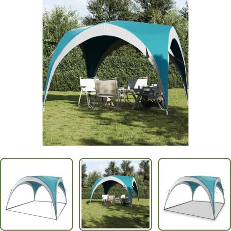 vidaXL Tenda da spiaggia -  Tenda per Feste Verde Impermeabile