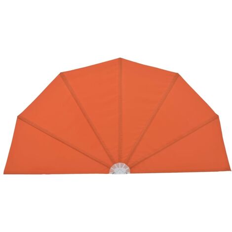 vidaXL Tenda Laterale per Terrazza Pieghevole Terracotta 200 cm