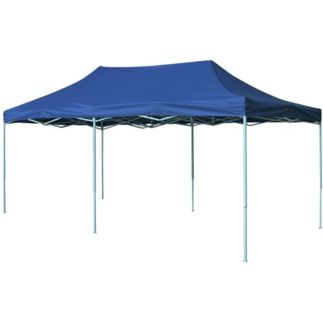 vidaXL Tenda Pieghevole Pop-Up 3x6 m Blu