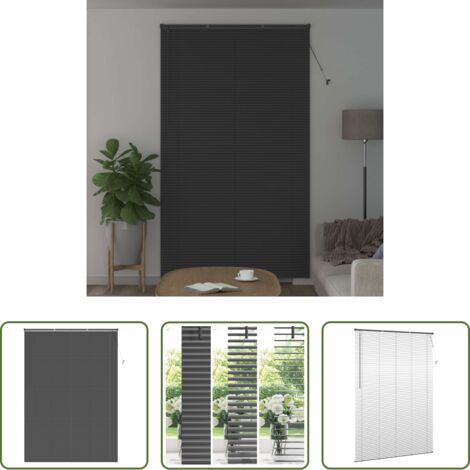 vidaXL Tenda regolabile -  Tenda Veneziana Regolabile Grigio Argento 213 x 160 cm PVC