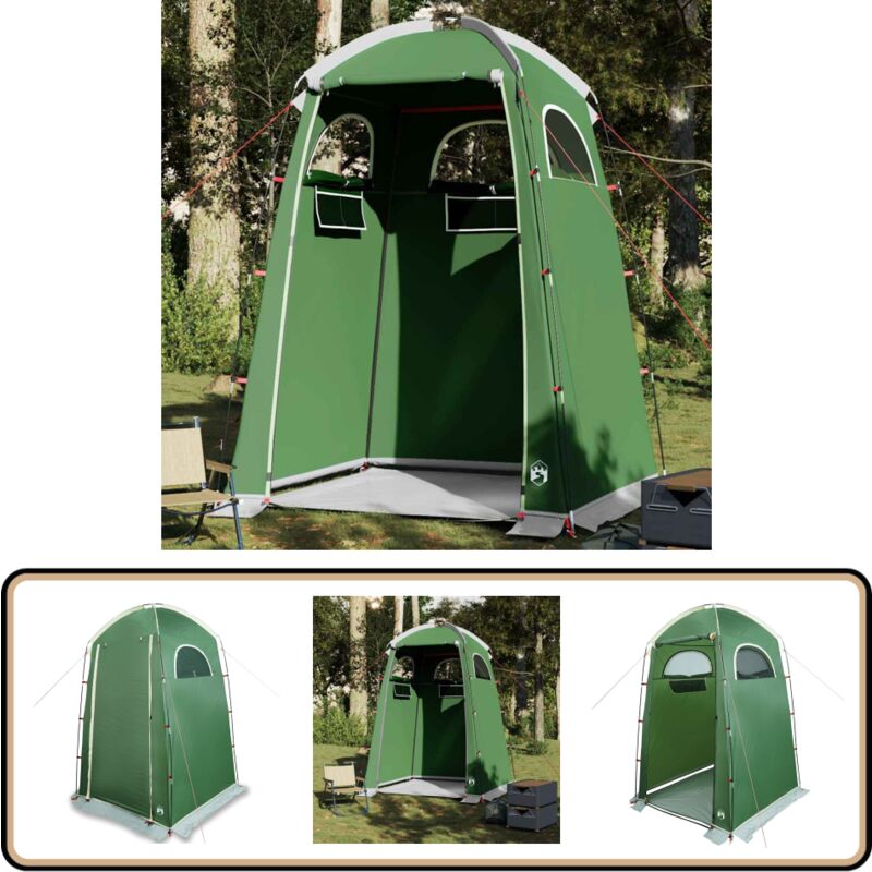 Vidaxl - Tente de douche vert imperméable