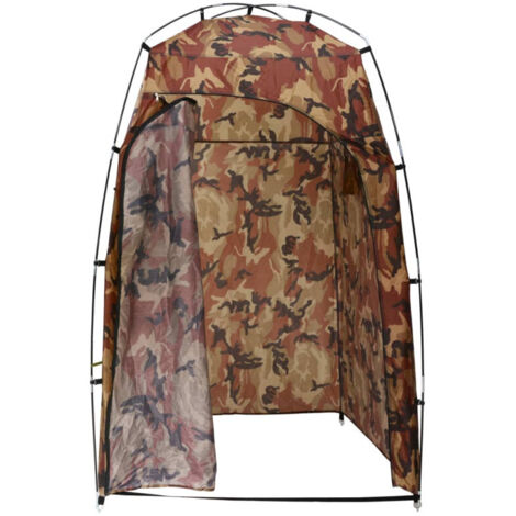 vidaXL Tente de vestiaire/WC/ Douche Camouflage