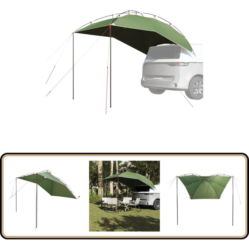 Vidaxl - Tente de voiture vert imperméable