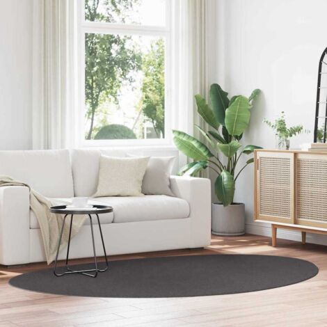 vidaXL Teppich Anthrazit Polypropylen 160 x 230 cm Bereichsteppich