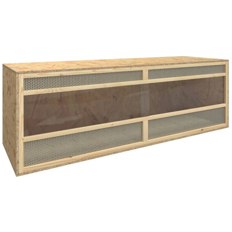 Vidaxl - inlife Terrarium Bois d'ingénierie 144x46x48 cm