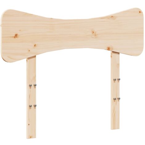 vidaXL Testiera 90 cm in Legno Massello di Pino