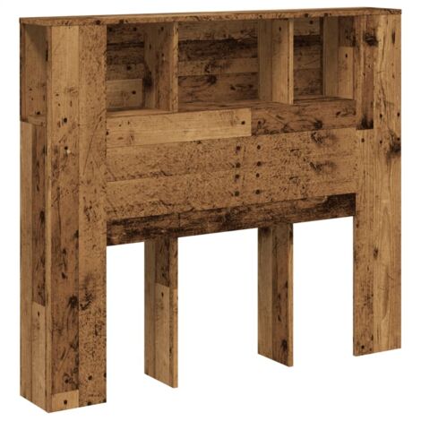 vidaXL Testiera 150 cm in Legno Massello di Rovere