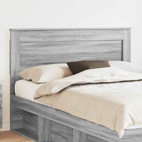 Testiera Per Letto In Legno Massello Di Pino - Bianco, Misure 165.5x4x100 Cm | Design Rustico, Supporto Per Schiena, Facile Da Montare