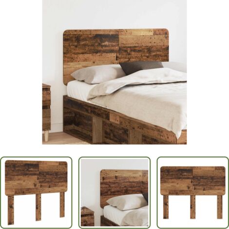 vidaXL Testiera in legno ingegnerizzato -  Testiera Legno vecchio 120 cm Legno multistrato