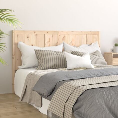 vidaXL Testiera per Letto 165,5x4x100 cm in Legno Massello di Pino