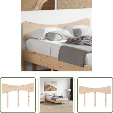 vidaXL Testiera per letto -  Testiera 120 cm in Legno Massello di Pino