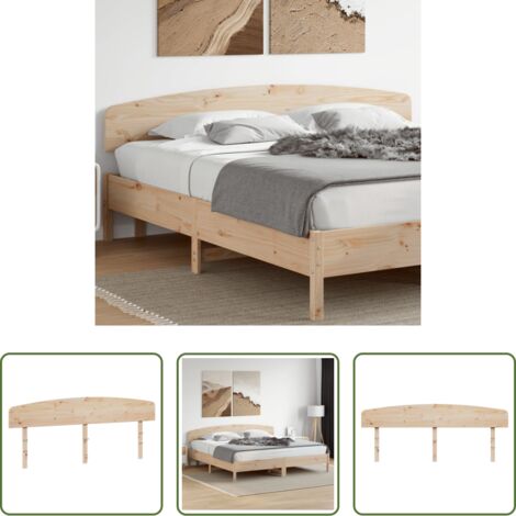vidaXL Testiera per letto -  Testiera 180 cm in Legno Massello di Pino