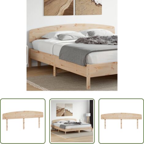 vidaXL Testiera per letto -  Testiera 200 cm in Legno Massello di Pino