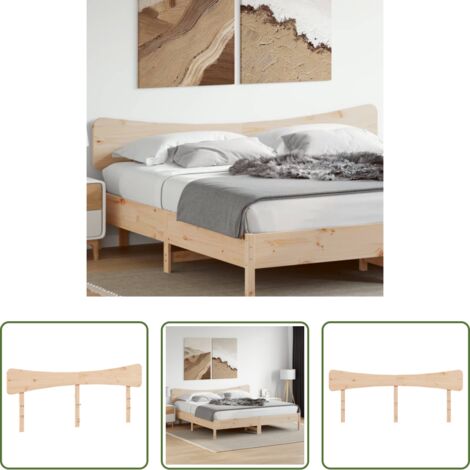 vidaXL Testiera per letto -  Testiera 200 cm in Legno Massello di Pino