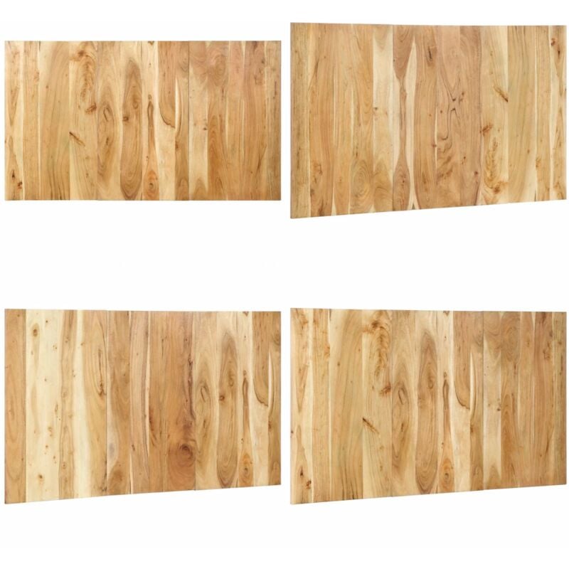 vidaXL Tête de lit 140 cm bois d'acacia massif