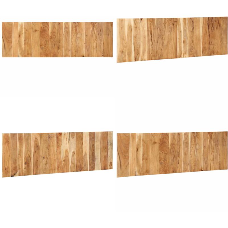 Tête de lit 160 cm bois massif d'acacia - Vidaxl