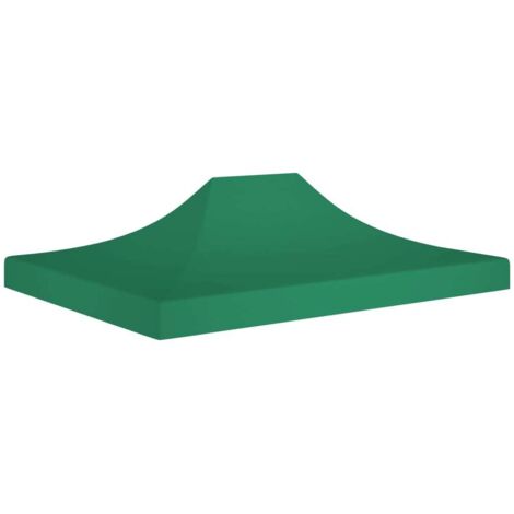 vidaXL Tetto per Tendone per Feste 4,5x3 m Verde 270 g/m²