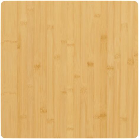 vidaXL Tischplatte 60x60x1,5 cm Bambus