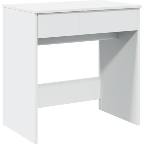 vidaXL Toeletta con Specchio Bianco 73x46,5x120 cm