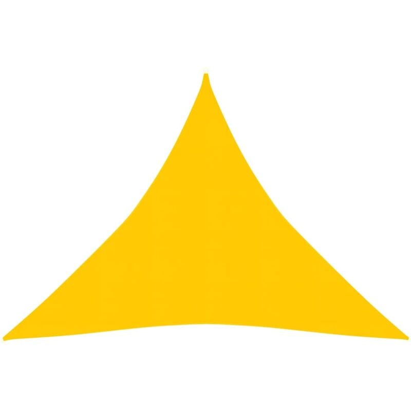 

Vidaxl - Toldo de vela amarillo HDPE 160 g/m² 3,6x3,6x3,6 m - Amarillo