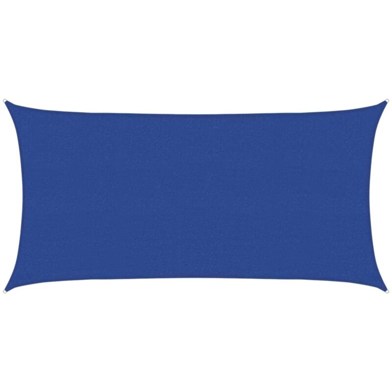 

Vidaxl - Toldo de vela azul HDPE 160 g/m² 2x3,5 m - Azul
