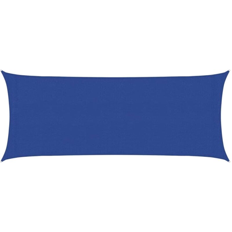 

vidaXL Toldo de vela azul HDPE 160 g/m² 2x4,5 m - Azul
