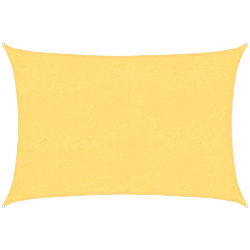 

vidaXL Toldo de vela beige HDPE 160 g/m² 2x3 m - Beige