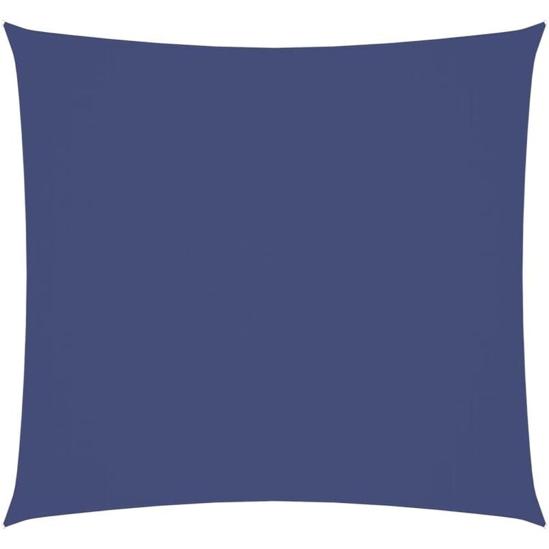

vidaXL Toldo de vela cuadrado de tela oxford azul 6x6 m - Azul