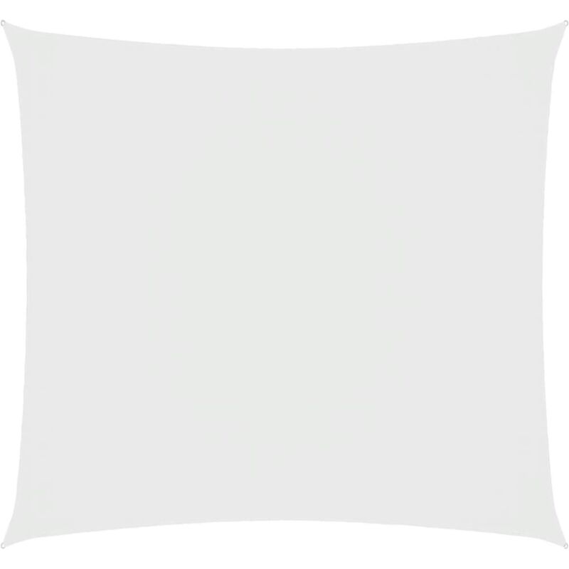 

vidaXL Toldo de vela cuadrado de tela oxford blanco 4,5x4,5 m - Blanco