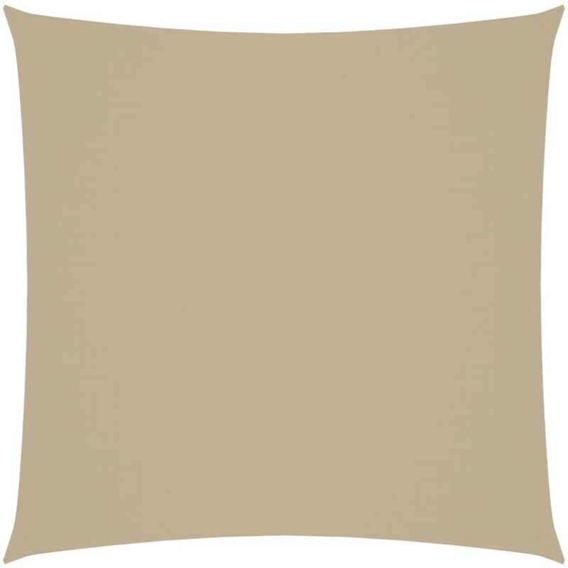 

vidaXL Toldo de vela cuadrado de tela oxford beige 4,5x4,5 m - Beige