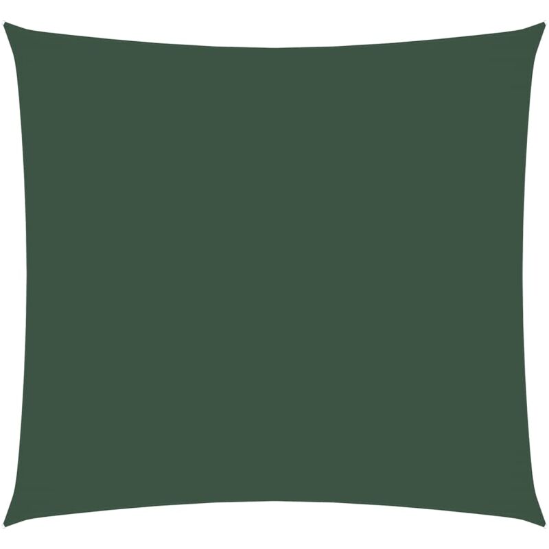 

vidaXL Toldo de vela cuadrado de tela oxford verde oscuro 4,5x4,5 m - Verde