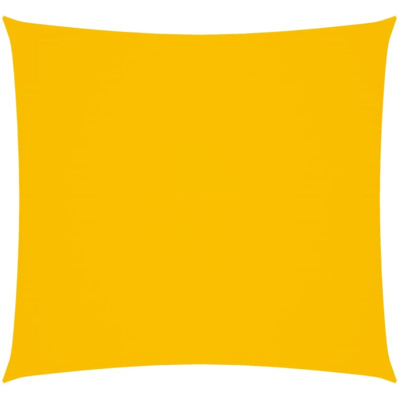 

vidaXL Toldo de vela cuadrado de tela oxford amarillo 6x6 m - Amarillo