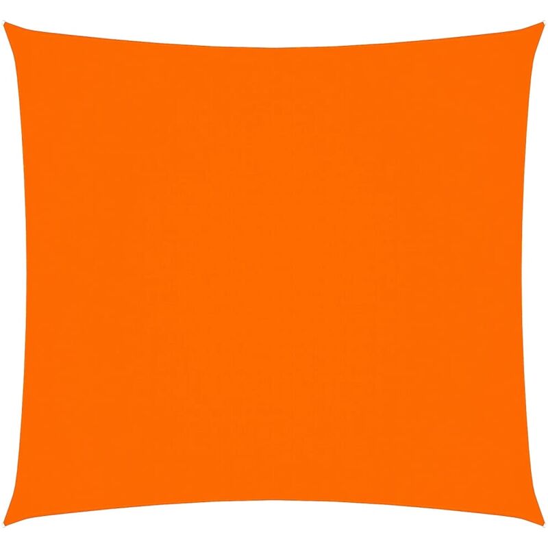 

vidaXL Toldo de vela cuadrado tela oxford naranja 3,6x3,6 m - Naranja