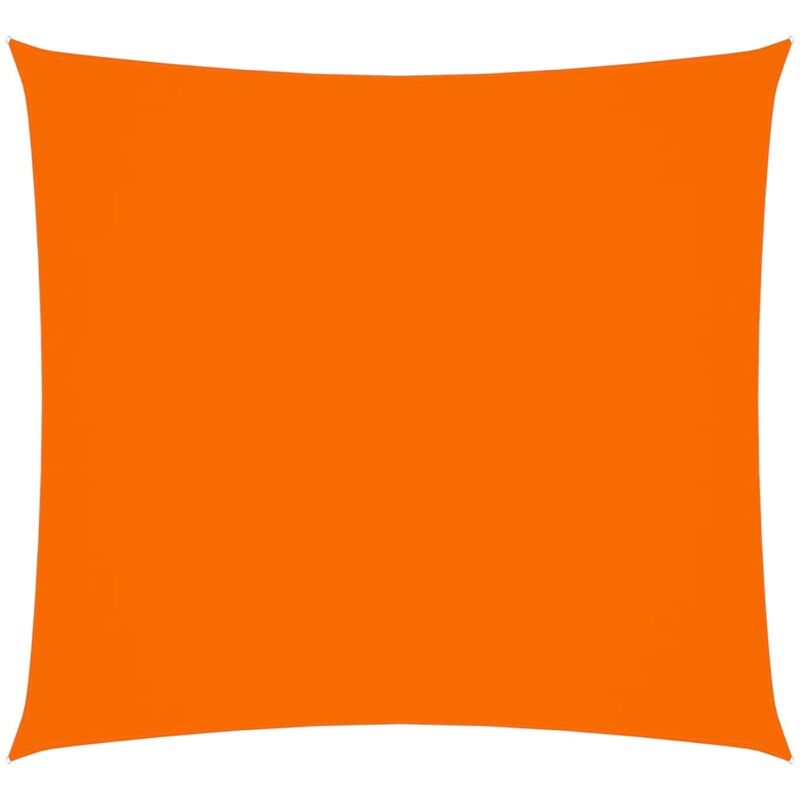 

Toldo de vela cuadrado de tela oxford naranja 4,5x4,5 m - Naranja - Vidaxl