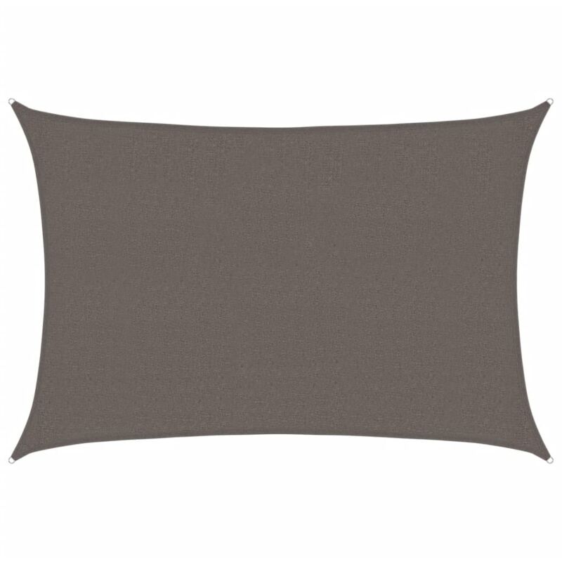 

vidaXL Toldo de vela gris antracita HDPE 160 g/m² 2,5x3,5 m - Antracita