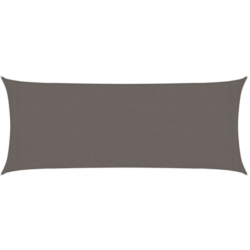 

vidaXL Toldo de vela gris antracita HDPE 160 g/m² 2x4,5 m - Antracita