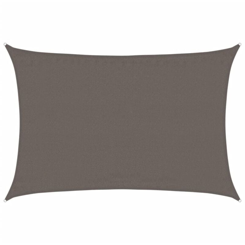

vidaXL Toldo de vela gris antracita HDPE 160 g/m² 3,5x5 m - Antracita